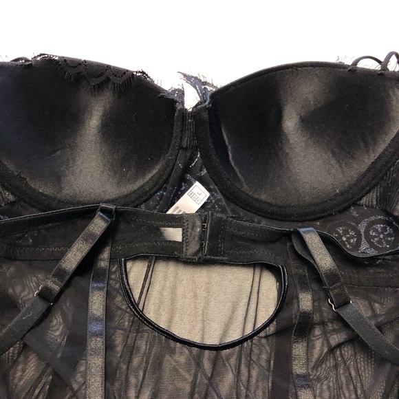 Fredericks of Hollywood garter chemise L - Picture 4 of 8